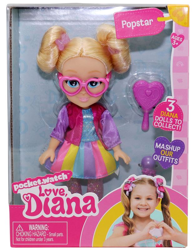 Love Diana Popstar, 15 cm.