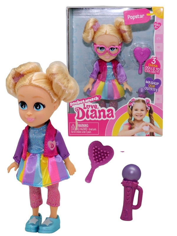 Love Diana Popstar, 15 cm.